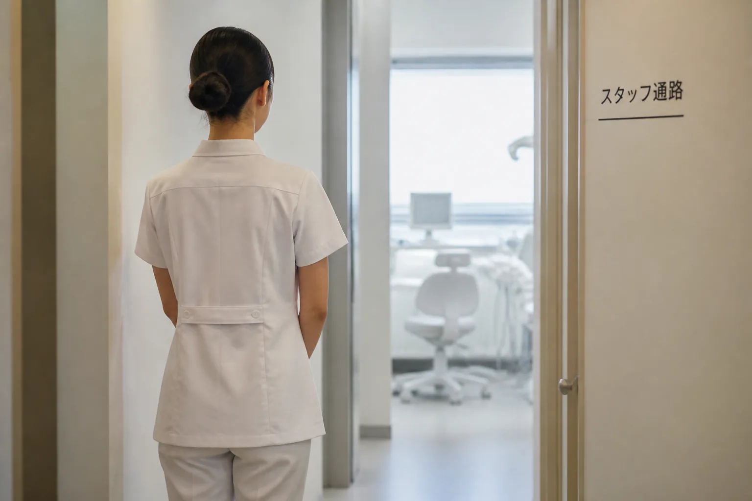 歯科実習での立ち居振る舞いイメージ