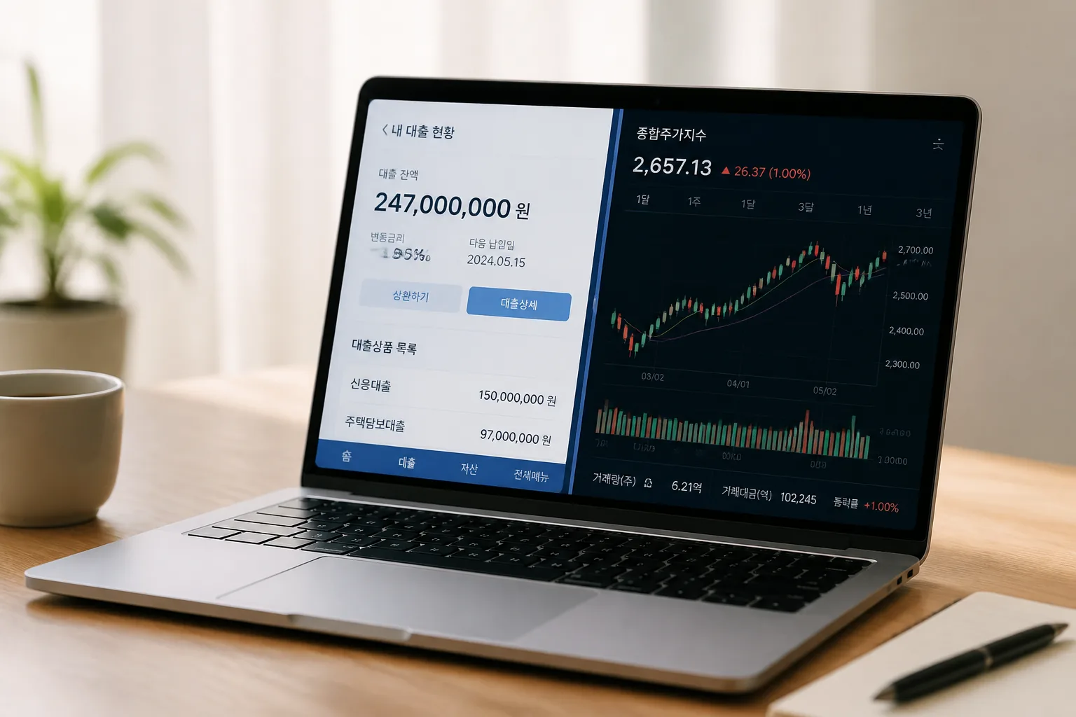 借入資金と株式投資の関係イメージ
