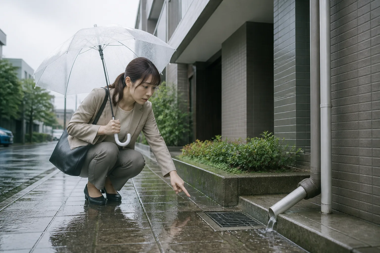梅雨時の不動産内見チェック