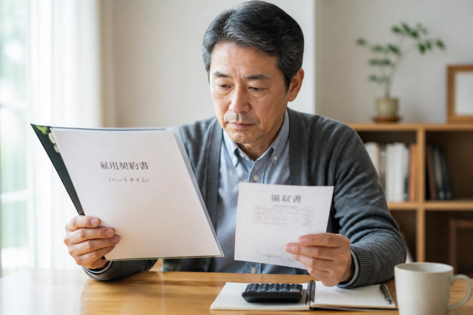 再就職と医療費対策のイメージ