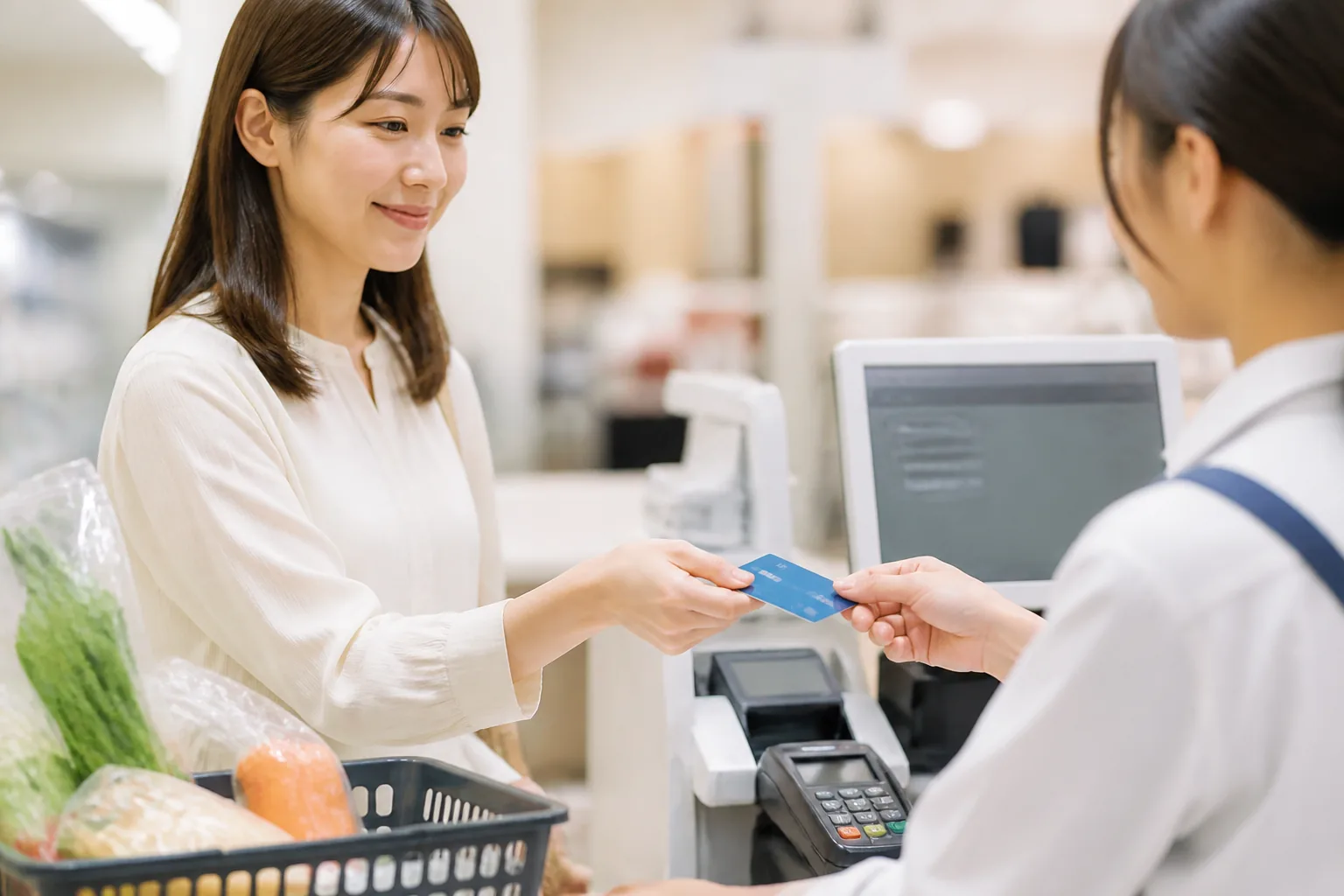デビットカード利用シーン